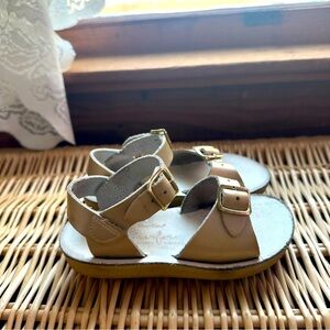 Sun-Sand Salt Water Sandals-Surfer- Gold